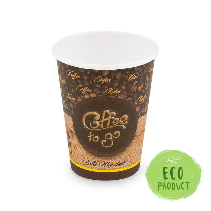 Hlavný obrázok produktu Papírový kelímek "Coffee to go" 420 ml, L (průměr 90 mm) [50 ks]