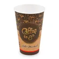 Papierový pohár "Coffee to go" priemer 90mm 510ml `XL: 0,4L/16oz` [50 ks]
