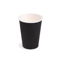Papierový pohár (FSC Mix) čierny priemer 74mm 240ml [10 ks]