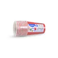 Papierový pohár (FSC Mix) červený priemer 74mm 240ml [10 ks]