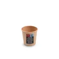 Papierový pohár kraft priemer 62mm 110ml `XS: 0,08L/4oz` [50 ks]