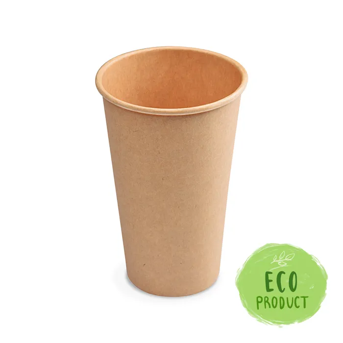 Hlavný obrázok produktu Papírový kelímek hnědý 510 ml, XL (průměr 90 mm) [50 ks]