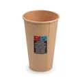 Ďalší obrázok produktu Papierový pohár kraft priemer 90mm 510ml `XL: 0,4L/16oz` [50 ks]