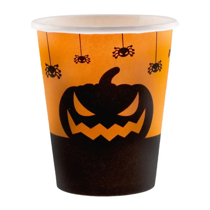 Hlavný obrázok produktu Papírový kelímek PAW Eco 250 ml Funny Halloween [8 ks]