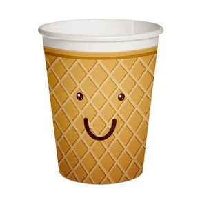 Papierový pohár PAW Eco 250 ml Ice Cream [8 ks]