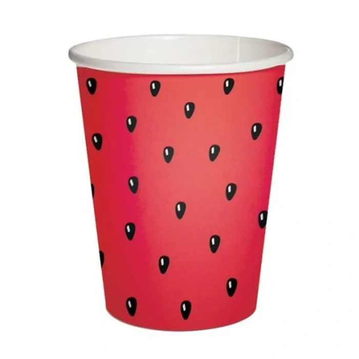 Hlavný obrázok produktu Papírový kelímek PAW Eco 250 ml Watermelon [8 ks]
