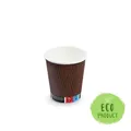 Papierový pohár PREMIUM priemer 80mm 280ml `M: 0,2L/8oz` [25 ks]