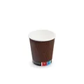Papierový pohár PREMIUM priemer 80mm 280ml `M: 0,2L/8oz` [25 ks]