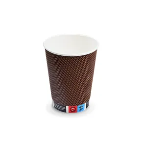 Papierový pohár PREMIUM priemer 90mm 420ml `L: 0,3L/12oz` [25 ks]