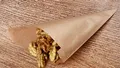 Papierový kornút kraft 17 x 17 cm `100g` viazaný [1000 ks]