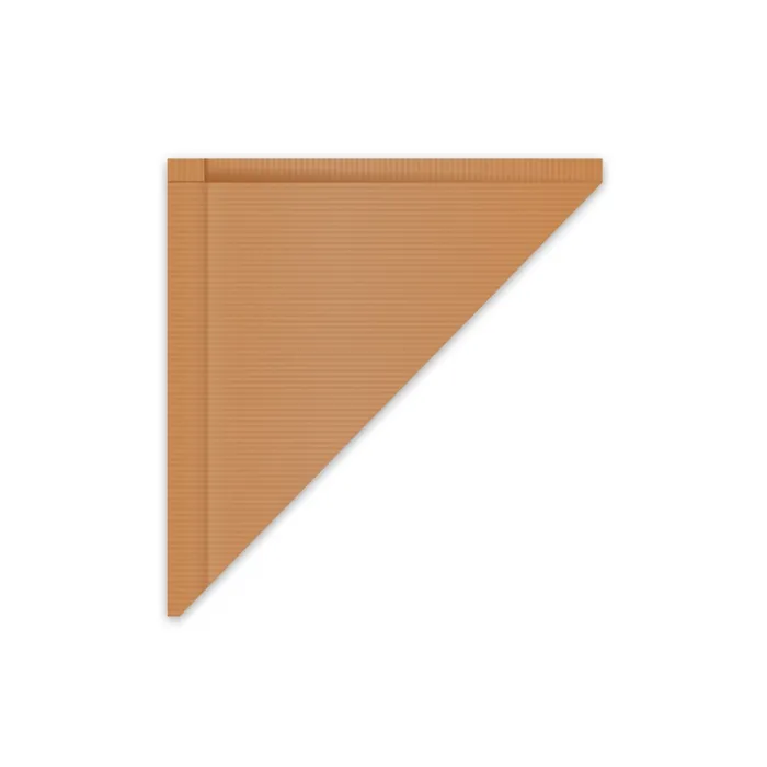 Hlavný obrázok produktu Papírový kornout kraft 19 x 19 cm `125g` vázaný [1000 ks]