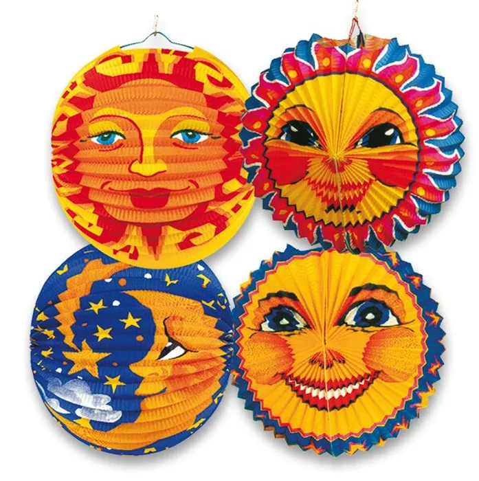 Hlavný obrázok produktu Papírový lampion Sun & Moon průměr 25 cm