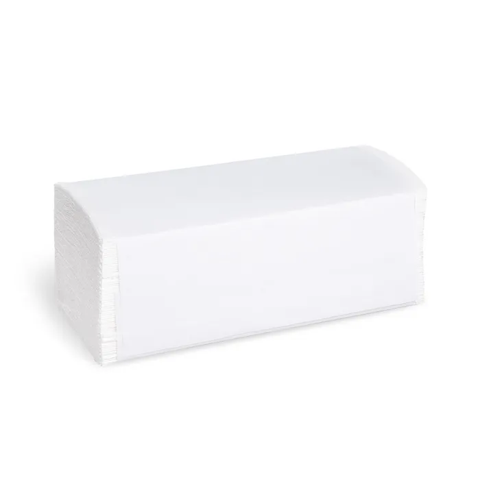 Hlavný obrázok produktu Papírový ručník (FSC Mix) ZZ skládaný V 1vrstvý bílý 23 x 21 cm [20 x 200 ks]