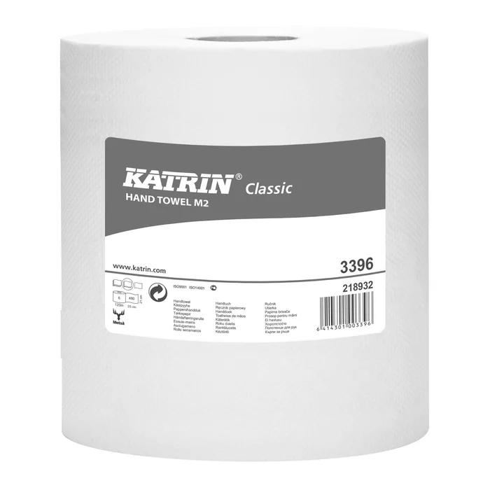 Hlavný obrázok produktu Papírový ručník roli KATRIN Classic M 2-vrstvý 21cm x 150m (průměr 19cm) [1 ks]