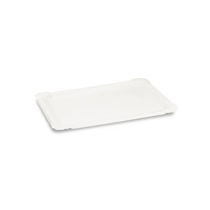 Hlavný obrázok produktu Papírový tácek (FSC Mix) bílý 13 x 19 cm [10 ks]