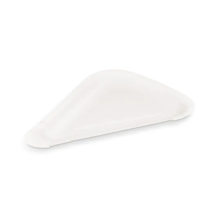 Hlavný obrázok produktu Papírový tácek na pizzu (FSC Mix) trojúhelníkový bílý 26,5 x 20 cm [250 ks]