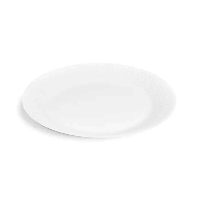 Hlavný obrázok produktu Papírový talíř (FSC Mix) bílý průměr 23cm [10 ks]