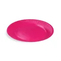 Papierový tanier (FSC Mix) fuchsia priemer 23cm [10 ks]