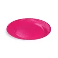 Papierový tanier (FSC Mix) fuchsia priemer 23cm [10 ks]