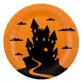 Papierový tanier (FSC Mix) Funny Halloween O23cm [8 ks]