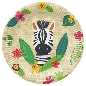 Papierový tanier (FSC Mix) Jungle Friends O23cm [8 ks]