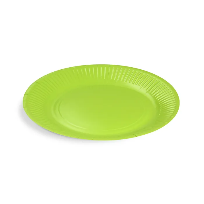 Hlavný obrázok produktu Papírový talíř (FSC Mix) zelený průměr 23cm [10 ks]