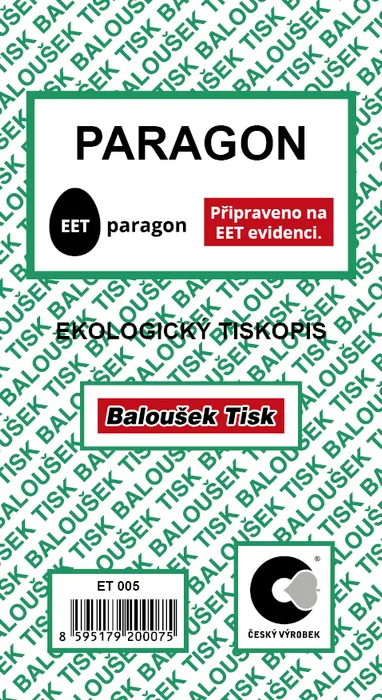 Hlavný obrázok produktu Paragon obyčejný ET005