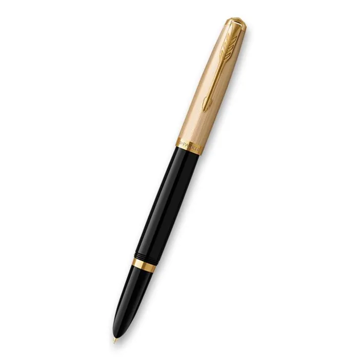 Hlavný obrázok produktu Parker 51 Deluxe Black GT 18K hrot M