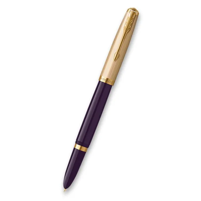 Hlavný obrázok produktu Parker 51 Deluxe Plum GT 18K hrot M