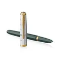 Parker 51 Premium Forest Green GT plniace pero hrot M