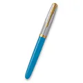 Ďalší obrázok produktu Parker 51 Premium Turquoise GT plniace pero hrot F