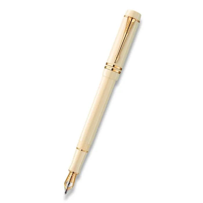 Hlavný obrázok produktu Parker Duofold White Ivorine GT hrot F