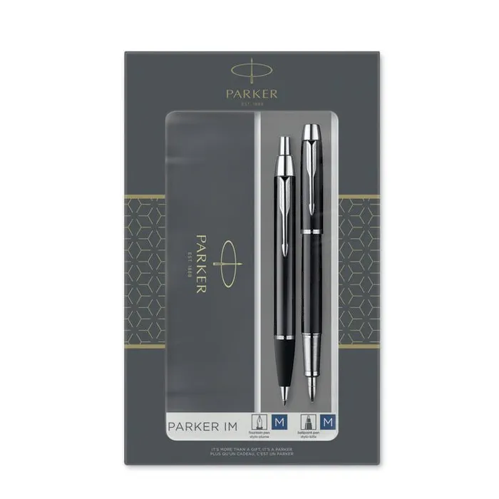 Hlavný obrázok produktu Parker IM Black CT sada plnicí pero a kuličková tužka