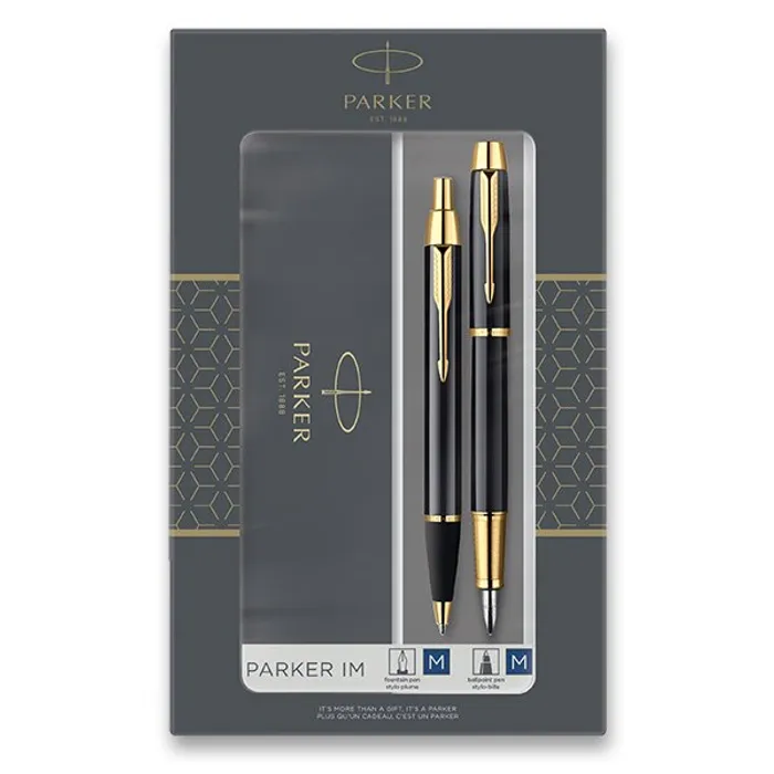 Hlavný obrázok produktu Parker IM Black GT sada plnicí pero a kuličková tužka