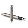 Parker IM Essential Stainless Steel CT plniace pero hrot M