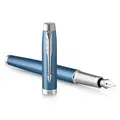 Parker IM Premium Blue Grey CT hrot F