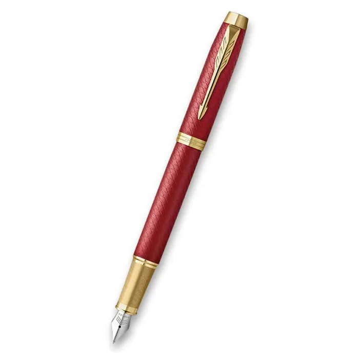 Hlavný obrázok produktu Parker IM Premium Red GT plnicí pero, hrot F, dárková kazeta s pouzdrem