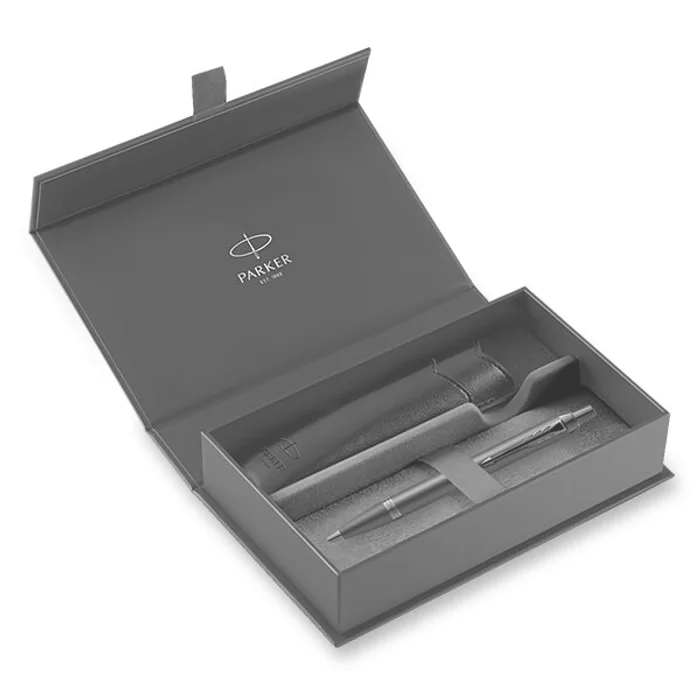 Hlavný obrázok produktu Parker IM Titanium Monochrome sada kuličkové pero a pouzdro