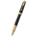 Parker Premier Black Lacquer GT hrot F