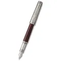 Premier Custom Crimson Red plniace pero -F- PARKER