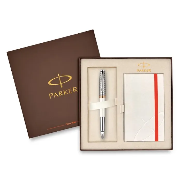Hlavný obrázok produktu Parker Sonnet Metal & Pearl sada 5TH a zápisník