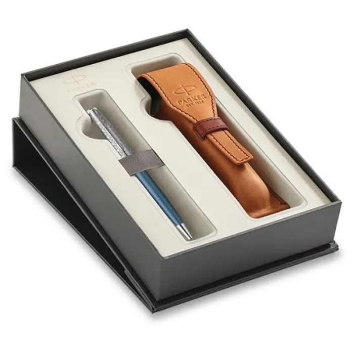 Hlavný obrázok produktu Parker Sonnet Premium Metal Blue CT kuličková tužka, dárková sada s pouzdrem
