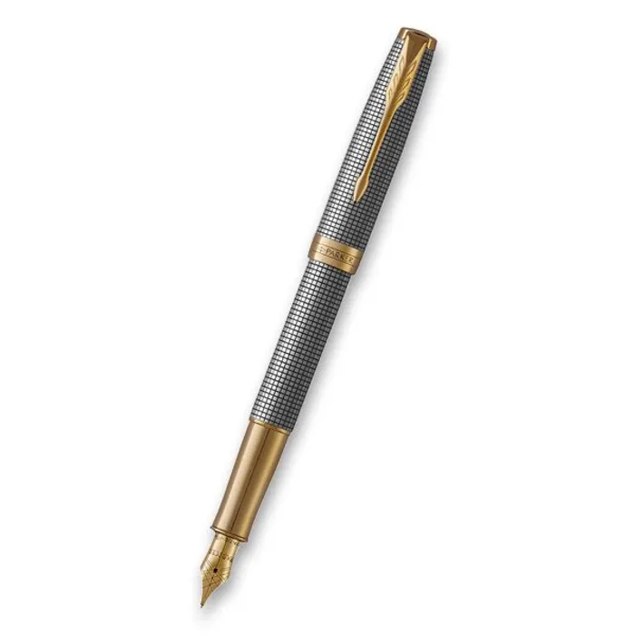 Hlavný obrázok produktu Parker Sonnet Silver Chiselled GT hrot F