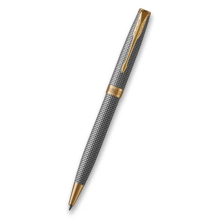 Hlavný obrázok produktu Parker Sonnet Silver Chiselled GT kuličková tužka