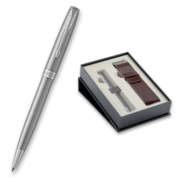 Hlavný obrázok produktu Parker Sonnet Stainless Steel CT kuličková tužka, dárková sada s pouzdrem