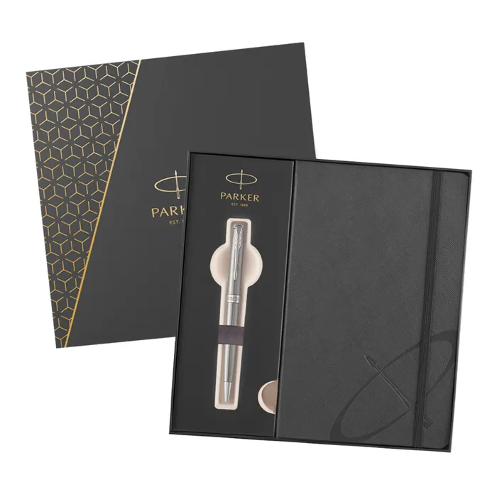 Hlavný obrázok produktu Parker Sonnet Stainless Steel CT kuličkové pero, dárková kazeta se zápisníkem