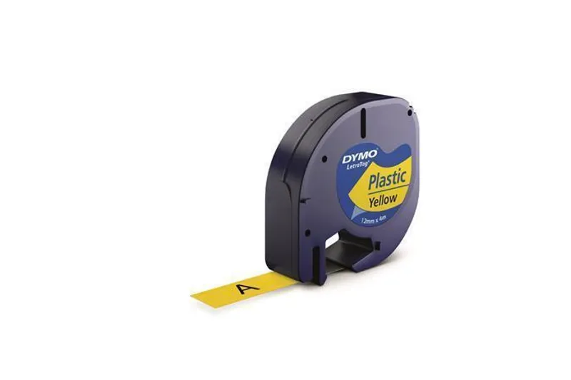 Hlavný obrázok produktu Páska, 12 mm x 4 m, DYMO "Letratag", žlutá