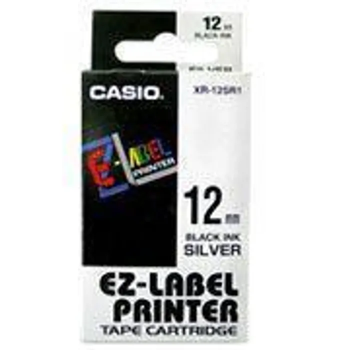 Hlavný obrázok produktu Páska, 12 mm x 8 m, CASIO, bílá-černá