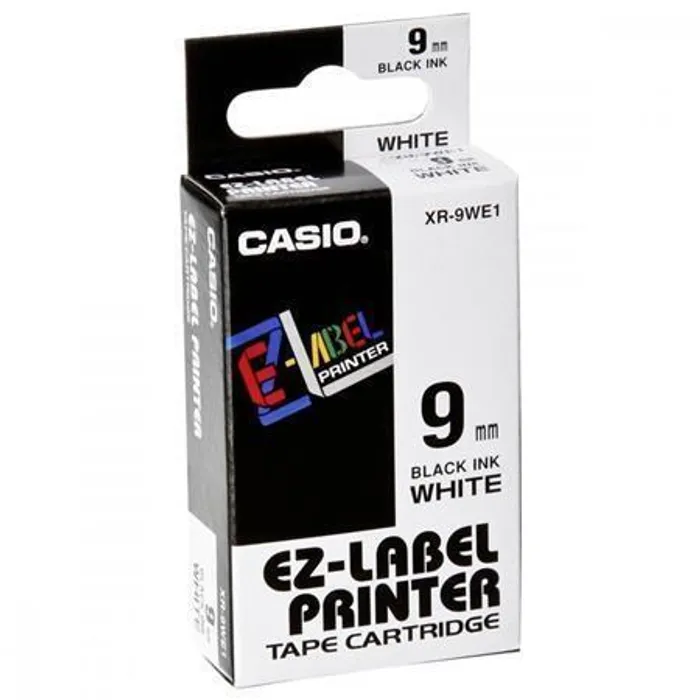 Hlavný obrázok produktu Páska, 9 mm x 8 m, CASIO, bílá-černá