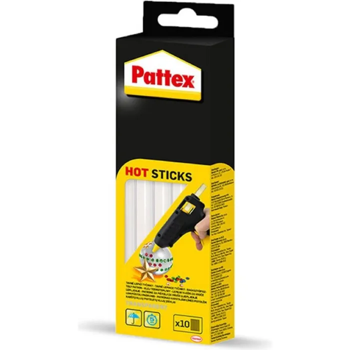 Hlavný obrázok produktu Pásky do tavné pistole, 200 g, HENKEL "Pattex Hot Melt", 10ks